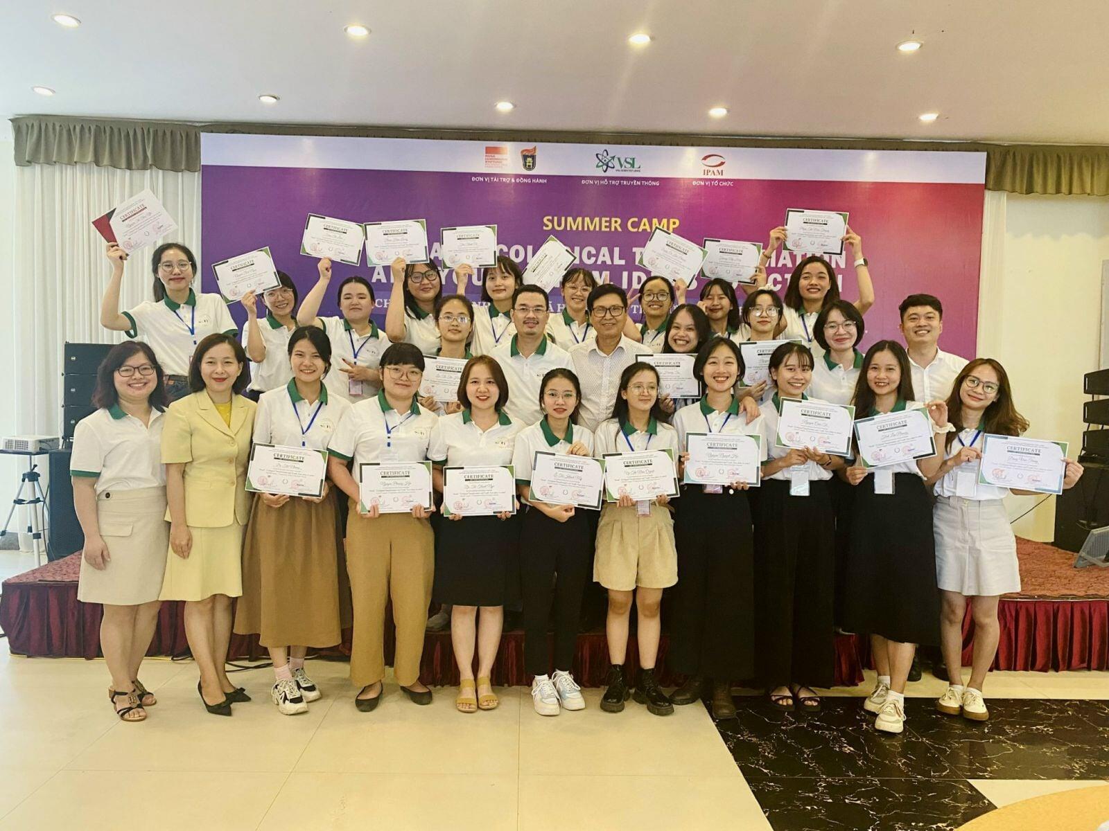 Bế mạc trại hè khoa học SETY 2022 “Chuyển đổi Sinh Thái – Xã hội và Giới trẻ: Từ ý tưởng đến hành động”
